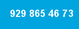 929 865 46 73 929 865 46 73